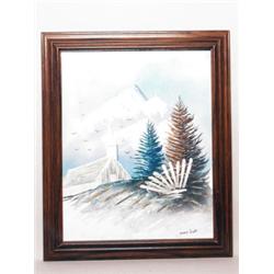 Painting Signed Marie Scott