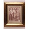 Image 1 : The Three Graces 19th C. Engraving