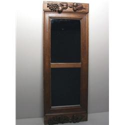 Antique European Carved Wood Mirror