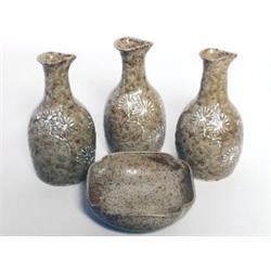 Japanese Four Piece Sake Service