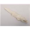 Image 1 : Old African Carved Bone Crocodile