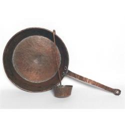 Metalware:  Hand Beaten Copper Pan