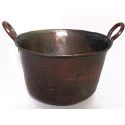 Metalware: Hand Beaten Copper Vessel