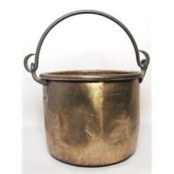 Antique Brass Pail 