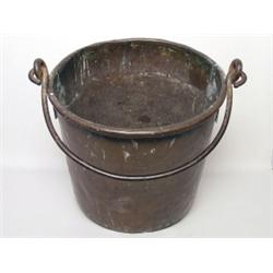 Antique Brass Pail