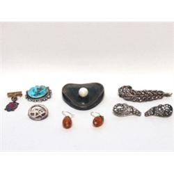 Estate Jewelry: Various Vintage Sterling