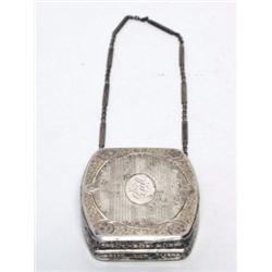 Sterling Silver Parcel Gilt Compact