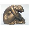 Image 1 : Art Nouveau Plaster Figure of a Draped Nude