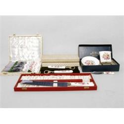 Estate Lot: Six Cased Porcelain Servers