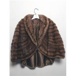 Vintage Wild Mink Cape