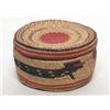 Image 1 : Nootka Native Woven Lidded Basket