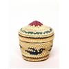 Image 1 : Old Nootka Miniature Lidded Basket