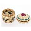 Image 2 : Old Nootka Miniature Lidded Basket