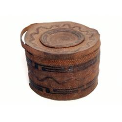 Tlingit Basket Rattle Top C. 1875