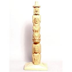 Henry Robertson Yellow Cedar Totem