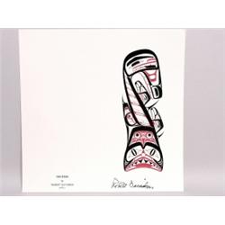 Haida Art  Lithograph (1971)