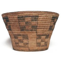 Pima Circular Flared Basket C. 1910