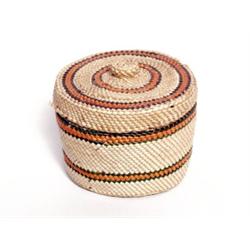 Nootka Nob Top Trinket Basket