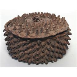 Great Lakes Circular Lidded Plated Basket