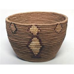 Thompson River Coiled Basket Bowl C 1910