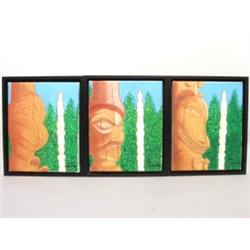 Original Paintings Suite of 3 by Tara Wilson