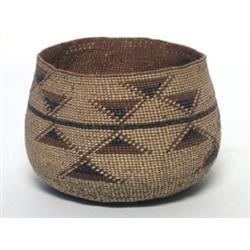 Yurok-Hupa Native Indain Basket Bowl