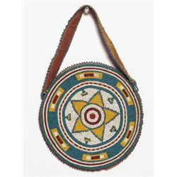 P)lains Native Beadwork Bag
