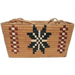 Salish Fraser River Carry Basket C. 1920