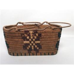 Fraser River Salish Carry Basket