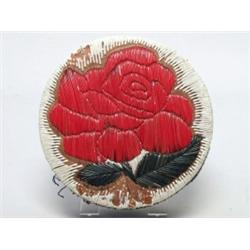 Porcupine Quilled Bark Basket