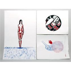 Ben Houstie 3 Original Watercolours