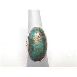 Navajo Old Pawn Turquoise Ring C. 1930