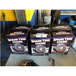 6 SPARE TIRE COVERS