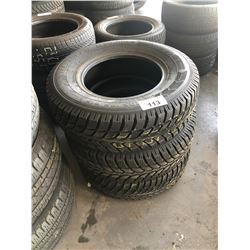 SET OF 3 GT LT235/75R15 M+S TIRES