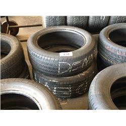 PAIR OF MICHELIN 215/50R17 M+S TIRES