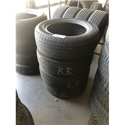 SET OF 4 MICHELIN 215/60R16 TIRES