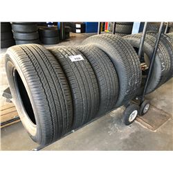 LOT OF 4 ASSORTED TIRES