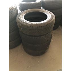 SET OF 4 GOODYEAR 215/65R17 M+S TIRES