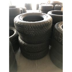 SET OF 4 BRIDGESTONE 255/70R18 M+S TIRES