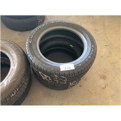 PAIR OF GOODYEAR 225/50R16 M+S TIRES