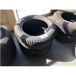 PAIR OF CONTINENTAL 235/55R17 M+S TIRES