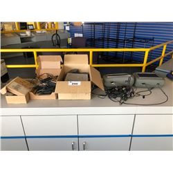 ASSORTED COMPUTER EQUIPMENT & DVD HEADREST SCREENS