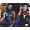 Image 1 : Tommy Chong & Cheech Marin Signed "Up in Smoke" 8x10 Photo Inscribed "19" (JSA COA)