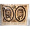 Image 1 : Vintage Print Lincoln & Kennedy "The Parallel"