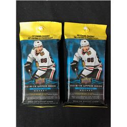 2018-19 UPPER DECK SERIES 2 HOCKEY CARD PACKS LOT (32 CARDS PER PACK)
