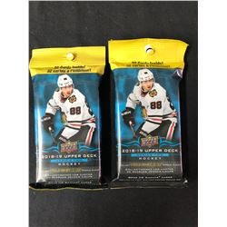 2018-19 UPPER DECK SERIES 2 HOCKEY CARD PACKS LOT (32 CARDS PER PACK)