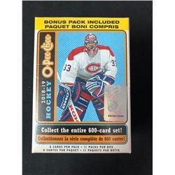  2018-19 Upper Deck O-Pee-Chee Hockey Blaster Box