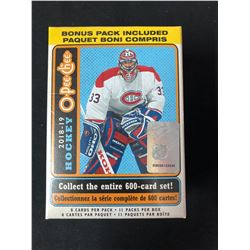  2018-19 Upper Deck O-Pee-Chee Hockey Blaster Box