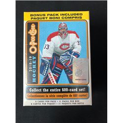  2018-19 Upper Deck O-Pee-Chee Hockey Blaster Box