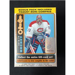2018-19 Upper Deck O-Pee-Chee Hockey Blaster Box
